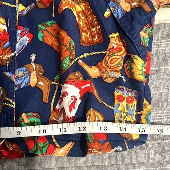 VTG Circle T,Cowboys Chic Button-Front Top, So Unique!Excellent Condition,Size S - Picture 11 of 11